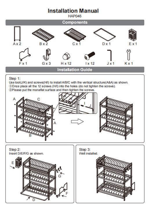 Secaplato Metálico de Dos Niveles con Bandeja y Soporte para Tabals de Cortar
