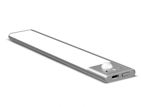 23cm AutoLuz LED con Batería Desmontable | Sensor de Movimiento & Carga USB-C