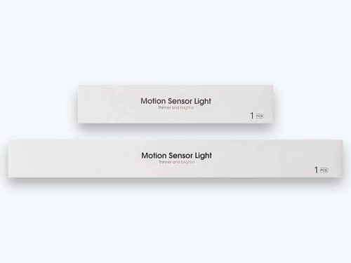 23cm + 40cm AutoLuz LED con Batería Desmontable | Sensor de Movimiento & Carga USB-C