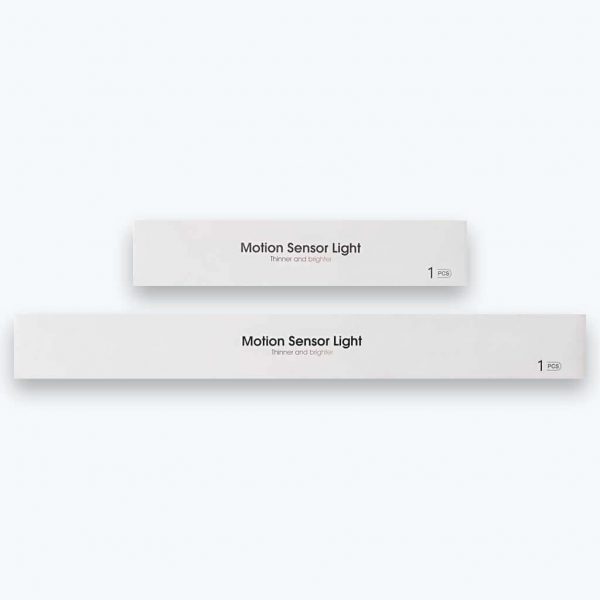 23cm + 40cm AutoLuz LED con Batería Desmontable | Sensor de Movimiento & Carga USB-C