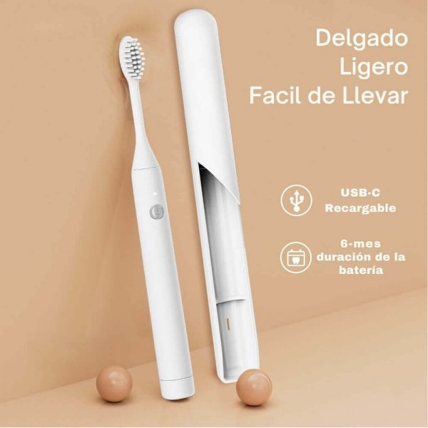 Cepillo de Dientes Eléctrico Sónico | Tecnía Avanzada & Batería Duradera