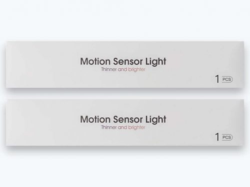 2x23cm AutoLuz LED con Batería Desmontable | Sensor de Movimiento & Carga USB-C (2 Unidades)
