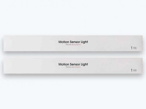 2x40cm Luz LED con Batería Desmontable | Sensor de Movimiento & Carga USB-C (2 Unidades)